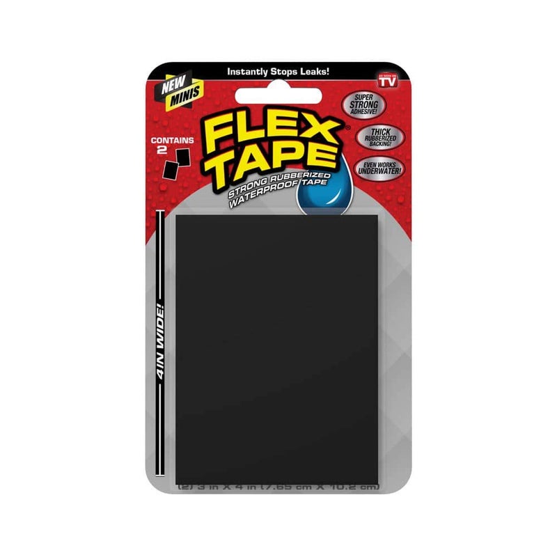 Flex Tape Mini Super Strong Waterproof Tape, Black - Image 1
